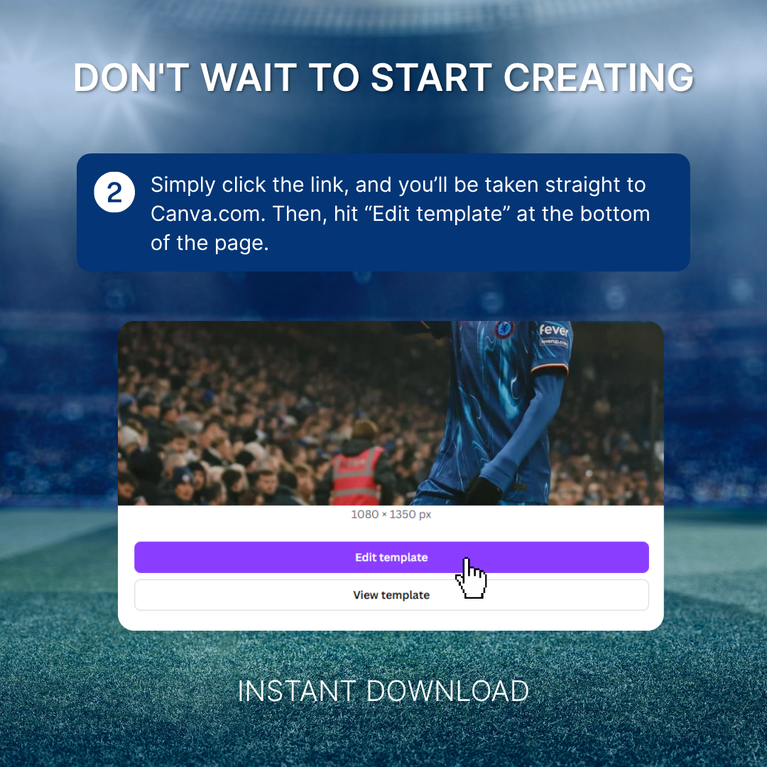 Templates pour réseaux sociaux | Football • Tous les sports | Collection 002