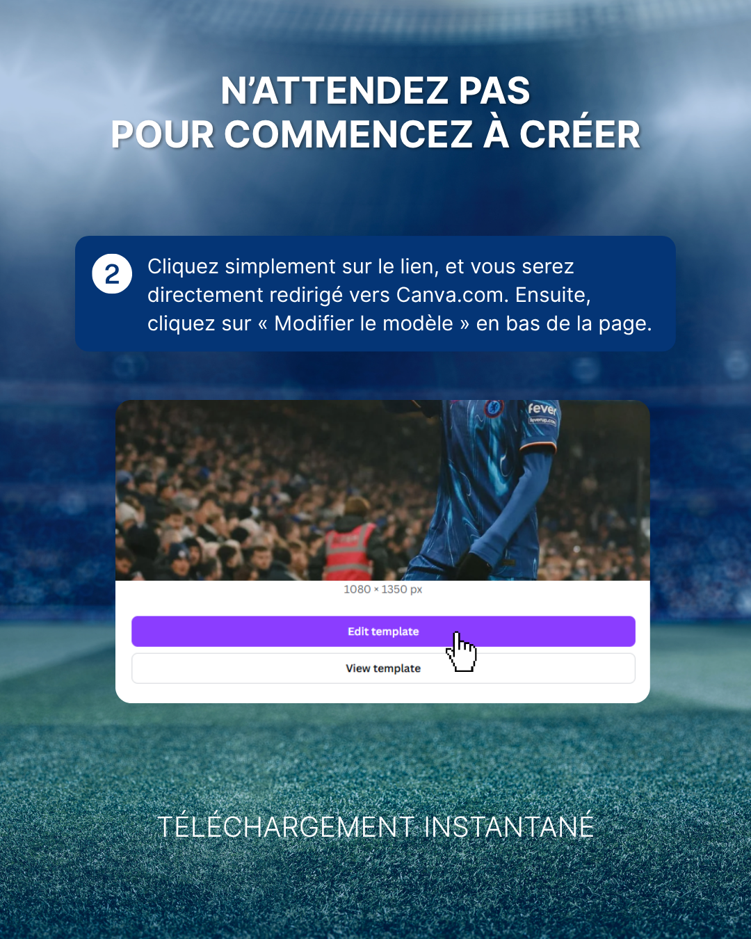 Templates pour réseaux sociaux | Football • Tous les sports | Collection Tigre